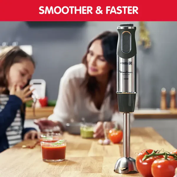 BRAS MIXEUR MOULINEX QUICKCHEF 4IN1 10 vitesses, 1000W DD65H810 – Image 2